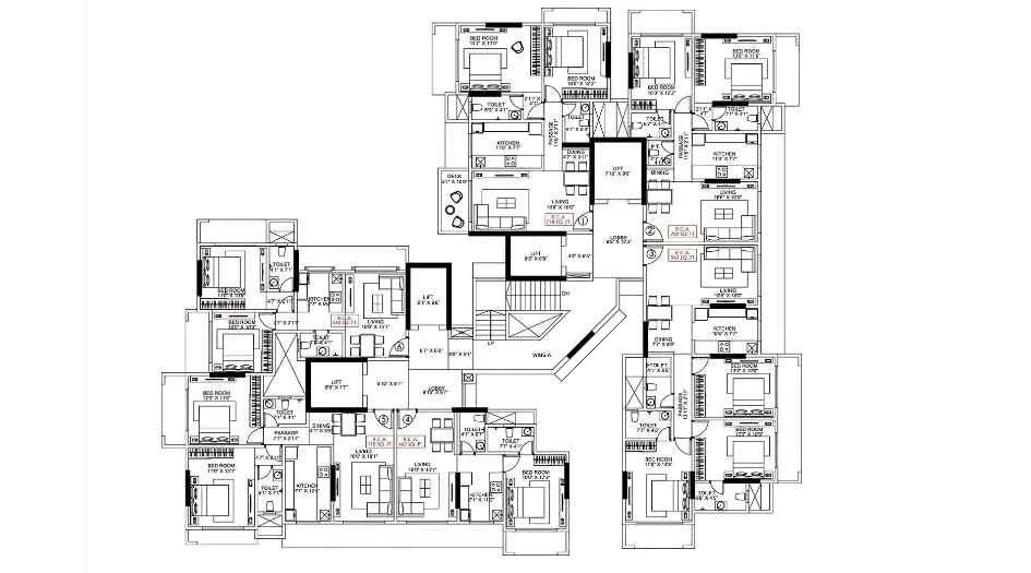 Rishabraj Aer Rajendra Nagar Project in Borivali East Master Plan